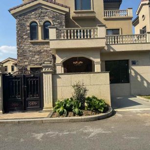 昭通黄金麻别墅外墙安装效果