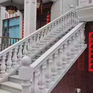 昭通 天然石材 阳台庭院护栏、栏杆