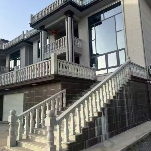 昭通 芝麻白别墅阳台栏杆，楼梯栏杆