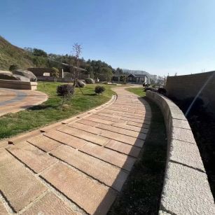 昭通仿古石铺装效果