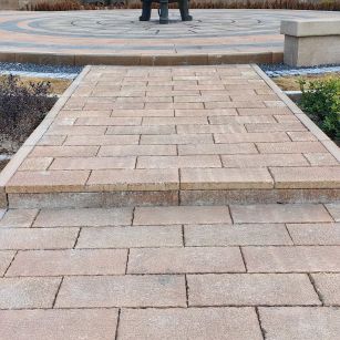 昭通仿古石铺装效果