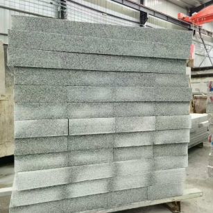 昭通 芝麻白10公分300*600广场地铺，A料定制，尺寸标准，厚薄均匀