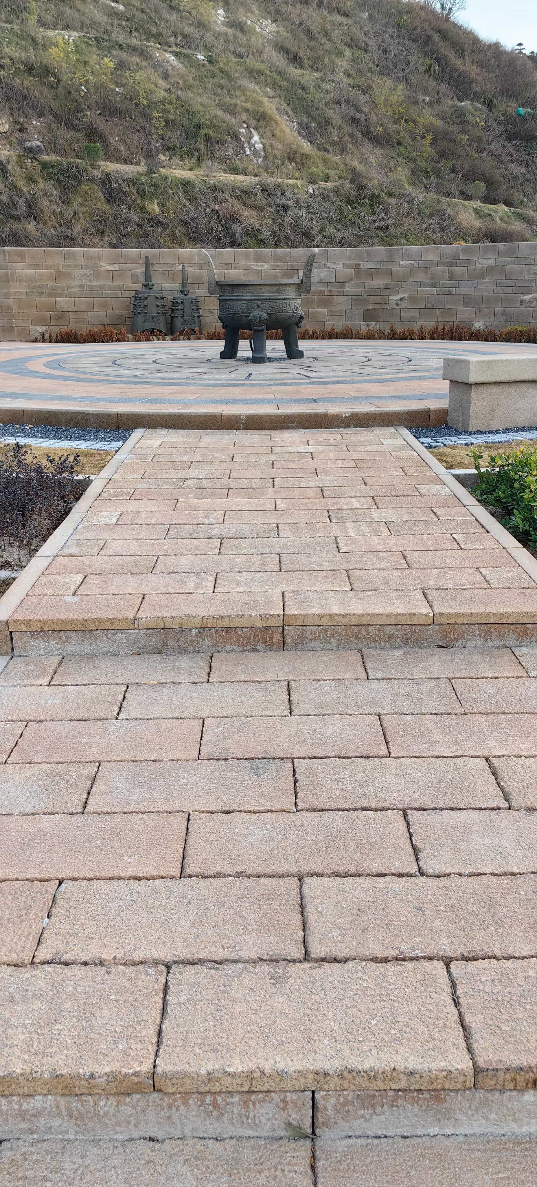 昭通仿古石铺装效果