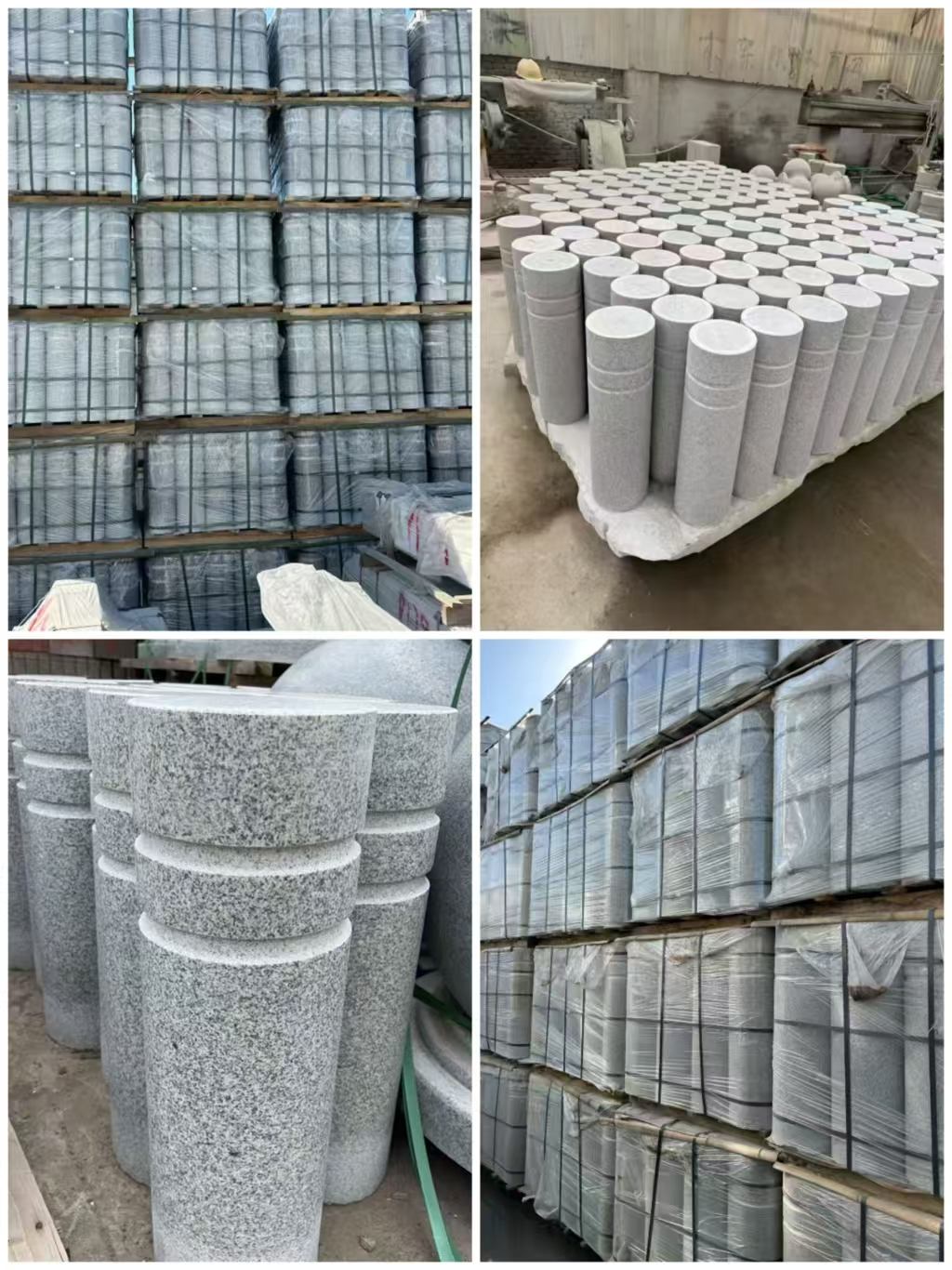 昭通 芝麻白花岗岩挡车柱、隔离柱多少钱